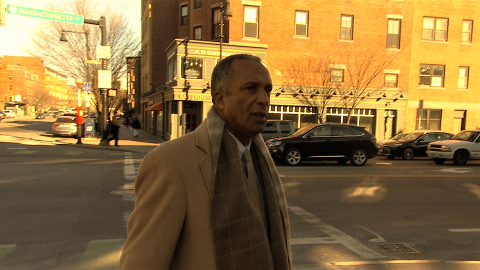 Architect/Developer Duane Jackson in his work neighborhood